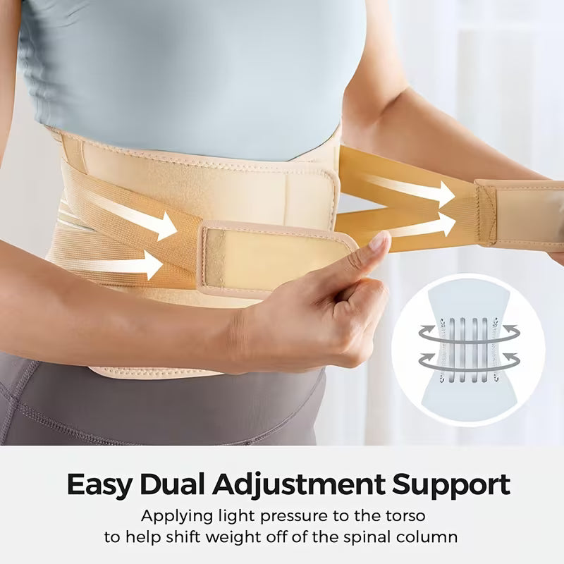 Brandford Support | Lower Back Brace – Breathable Lumbar Support Belt