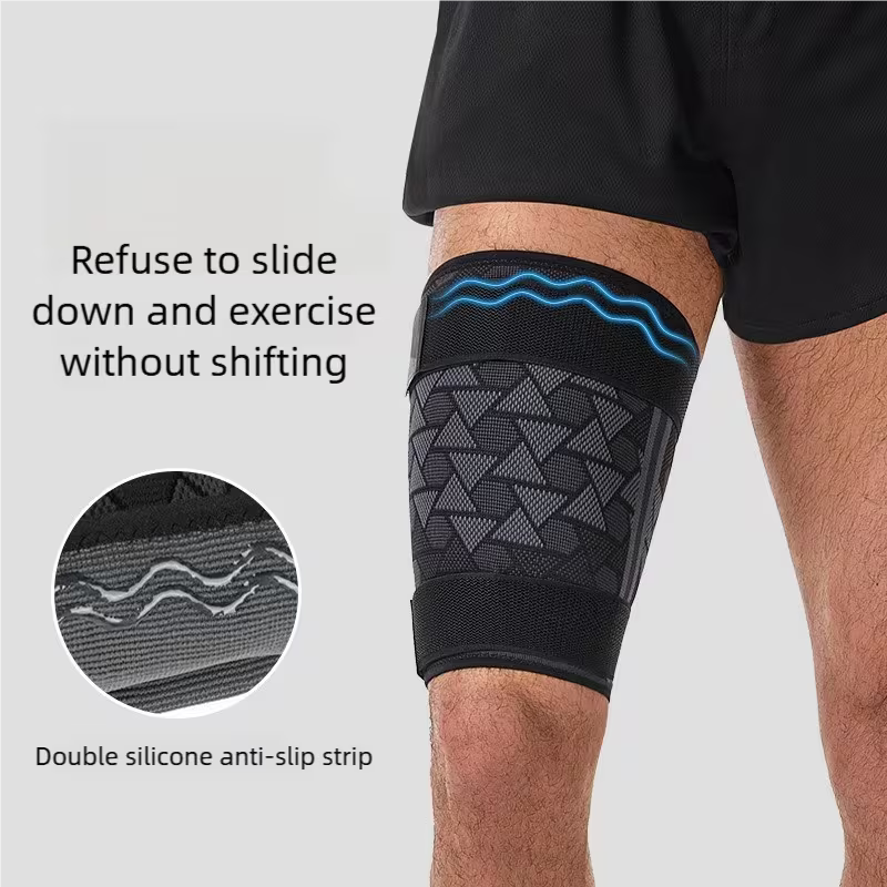 Brandford Support | Thigh Compression Sleeve – Adjustable Quad & IT Band Support