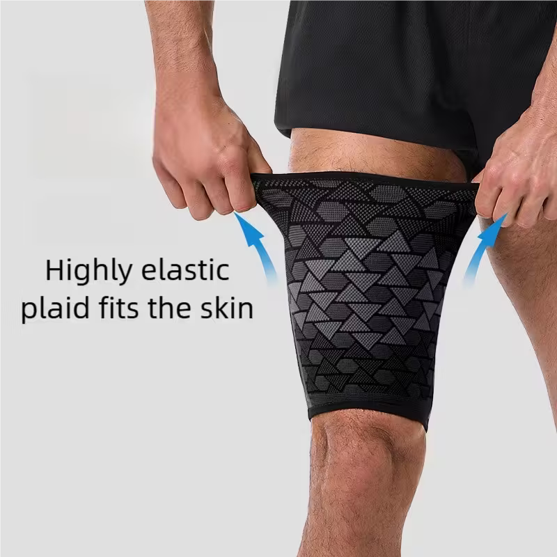 Brandford Support | Thigh Compression Sleeve – Adjustable Quad & IT Band Support