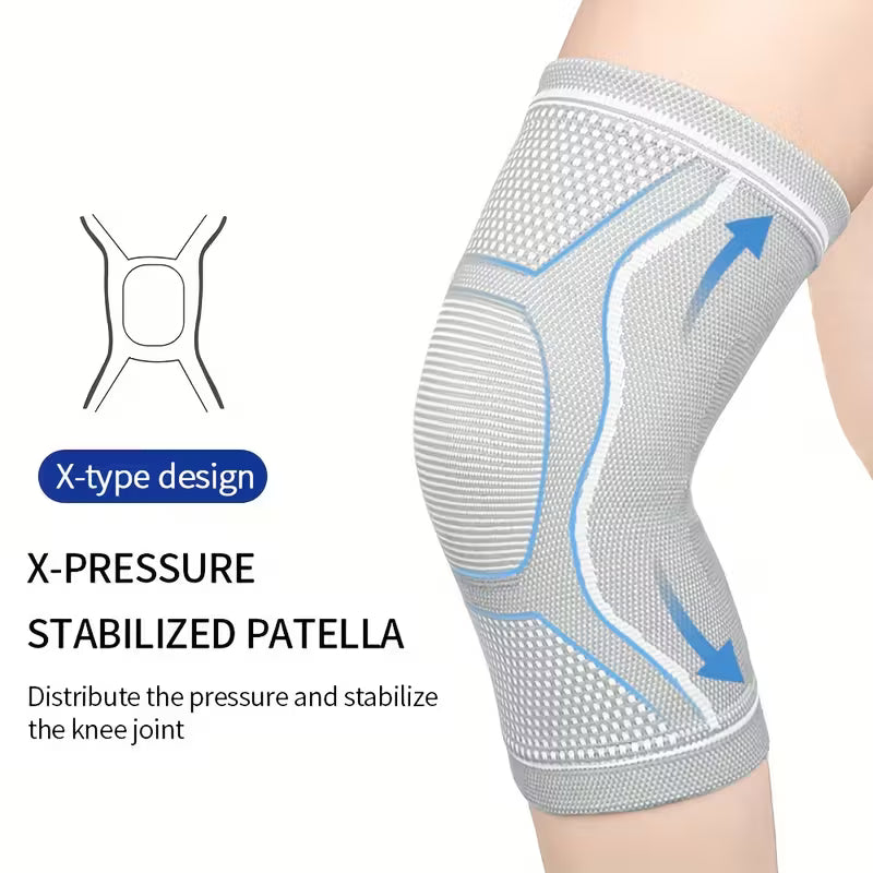 Brandford Support | Elastic Knee Support Sleeves – Compression & Pain Relief